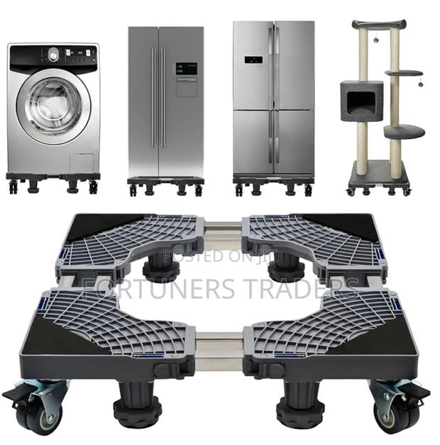 Double Fridge and Washing Machine Base - main view