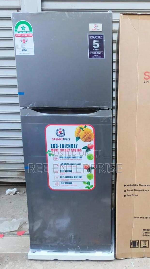 New in Smart Pro SFR-175-Dt-I Double Door Refrigerator 138l