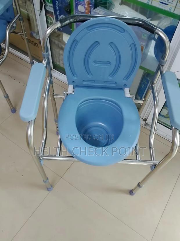 Commode Chair Without Wheels - thumbnail 2