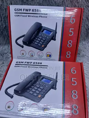 GSM FWP 6588 Fixed Wireless Phone Ets-6588 With Great Battery Life