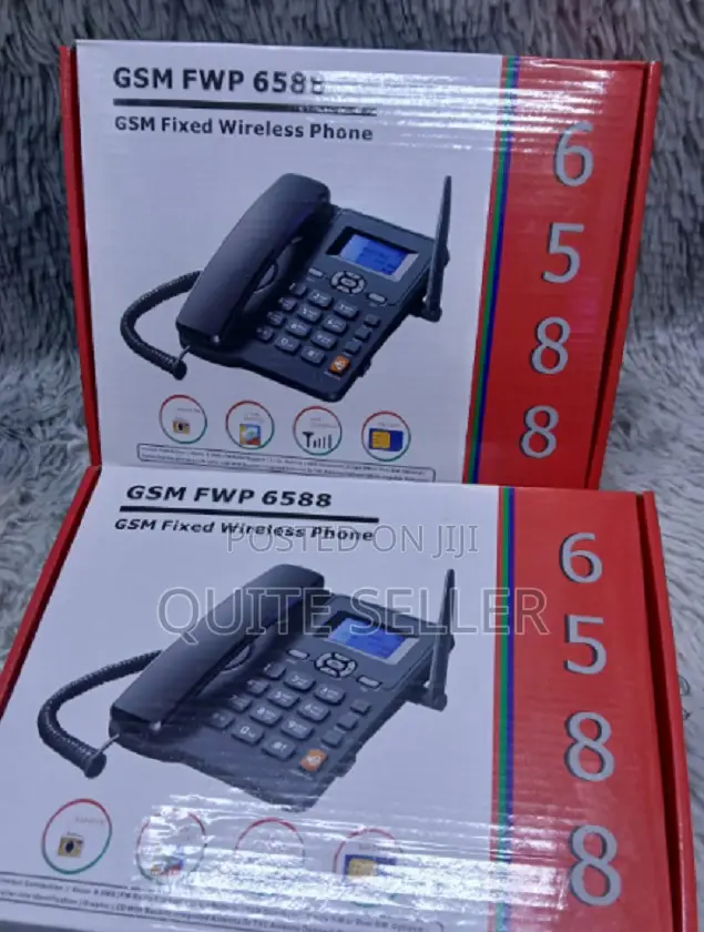 GSM FWP 6588 Fixed Wireless Phone Ets-6588 With Great Battery Life