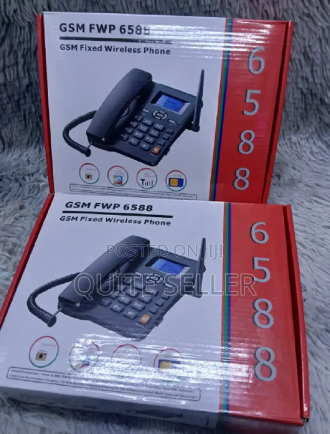 GSM FWP Dual-Sim With Fm Radio Function Ets-6588/ Fixed Wireless Phone