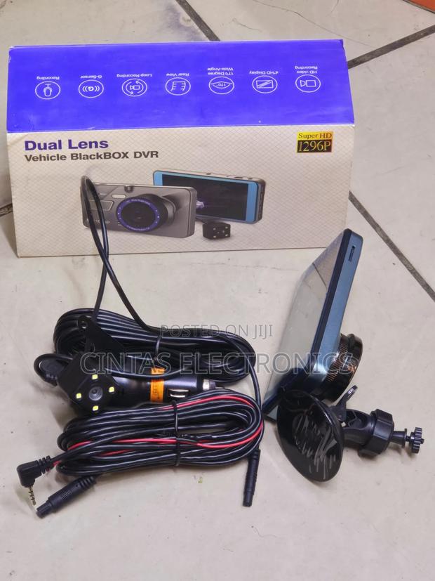 Dual Lens Vehicle Blackboard DVR - thumbnail 2