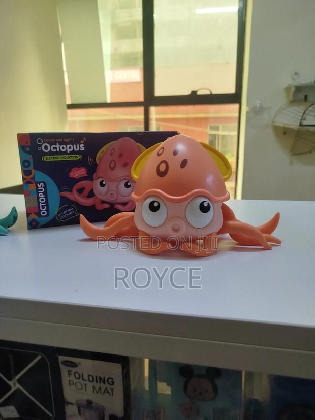 Rechargeable Crawling Octopus Toy - thumbnail 2