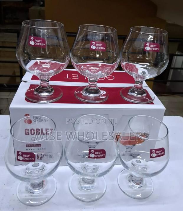6pcs Cognac Glasses