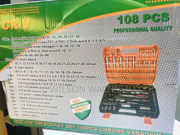 Cr-v Socket Wrenches Set. 108pc - main view