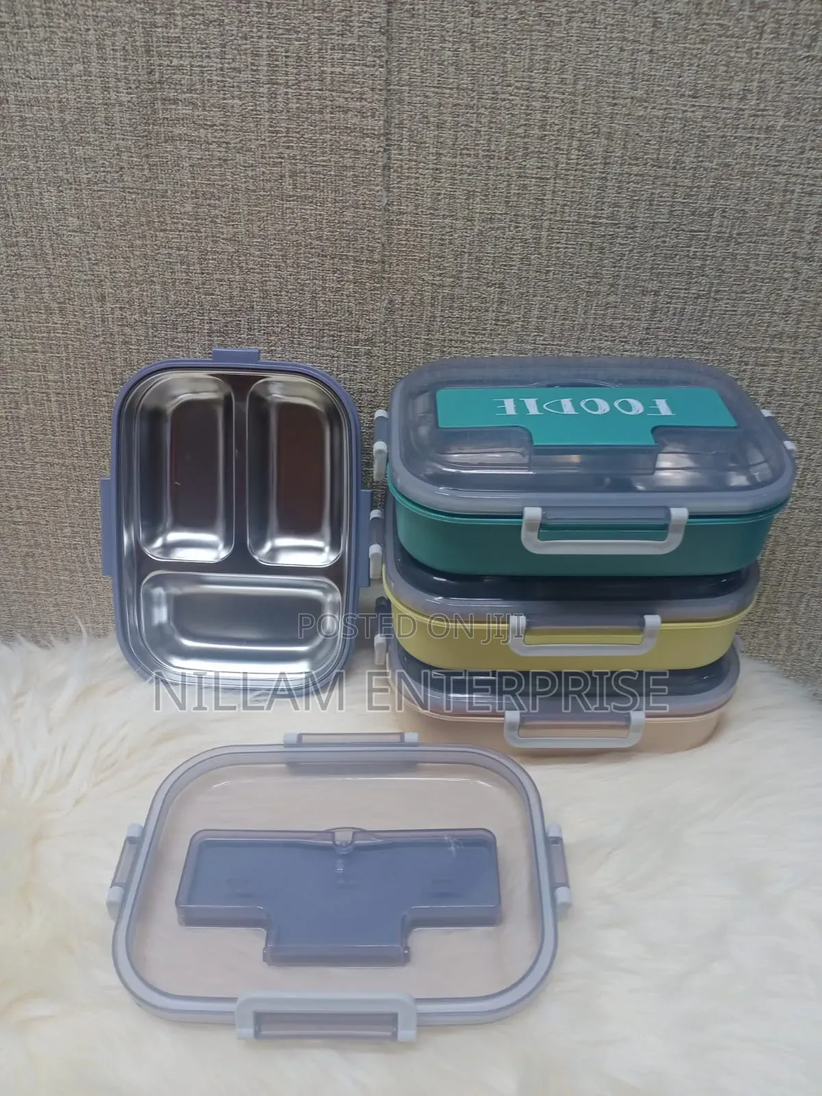 *Bento Stainless Steel Lunch Box