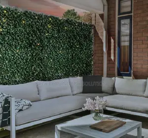Dark Green Artificial Hedge Panels 40 by 60cm