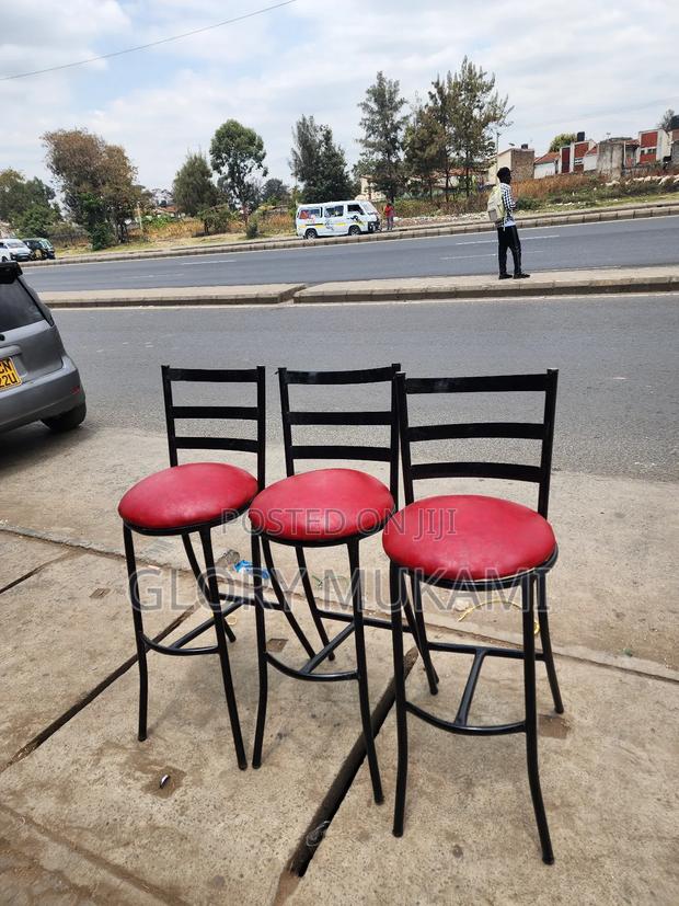Red High Bar Sinatabu Chairs