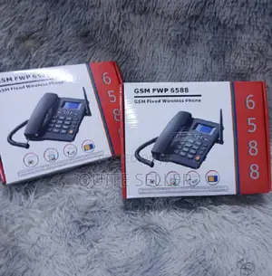 Ets 6588 GSM Fixed Wireless Phone - Sim Card Slot - Use Manual1 Piece