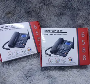 GSM Fixed Wireless Phone Ets-6588 - Supports SMS and Fm Radio