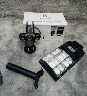 Quality 180watts Triple Lens Solar Floodlight V380 Pro App 4g Camera