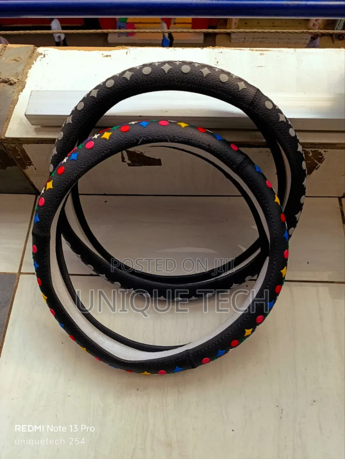 Lv Car Steering Cover Premium Soft Touch Grip/Steering Wheel Cover