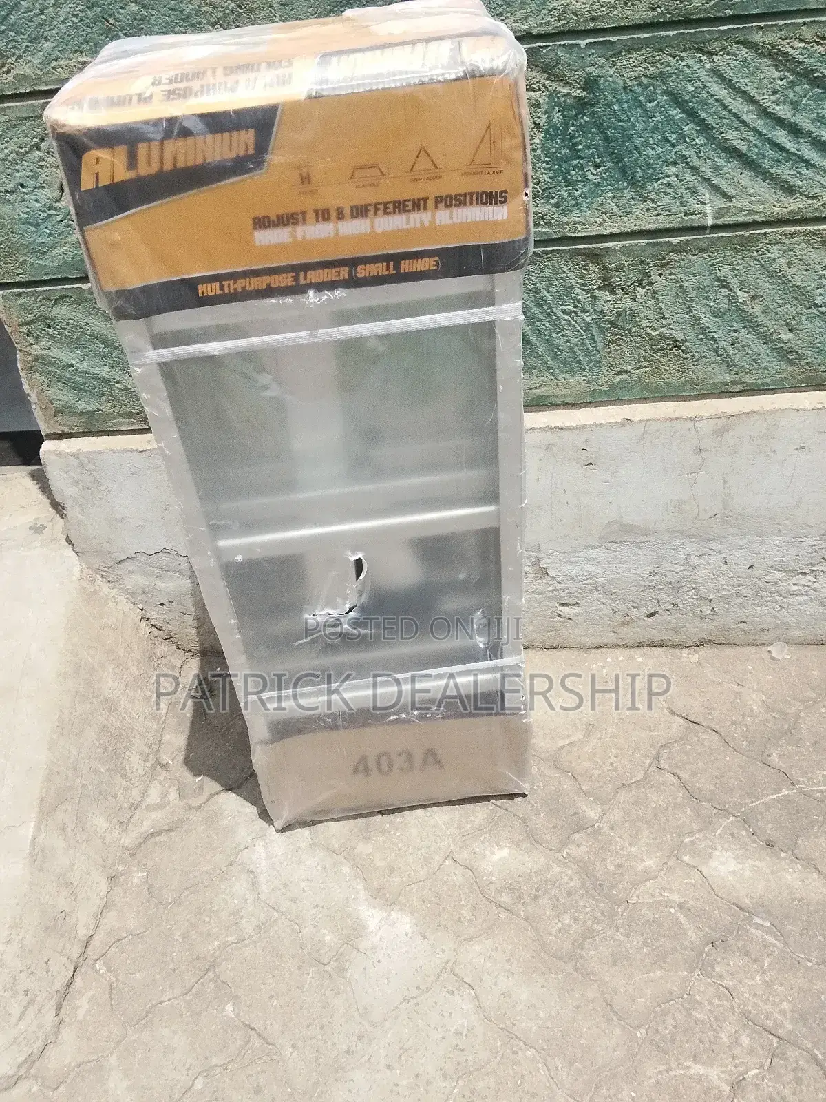 4×10,40fts Aluminum Multiple-Purpose Ladder