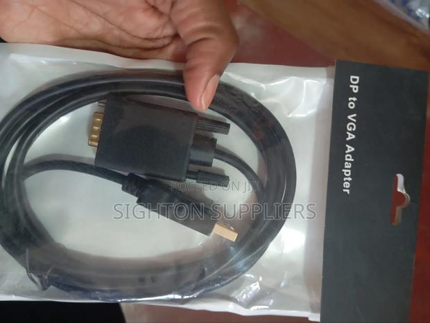 Display Port to Vga Port Cable