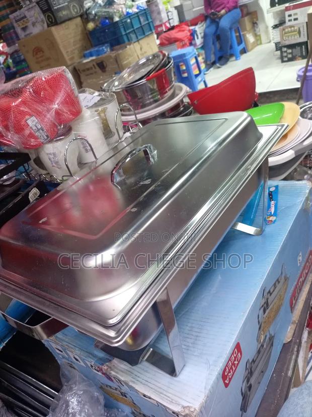 Triple Chaffing Dishes - main view