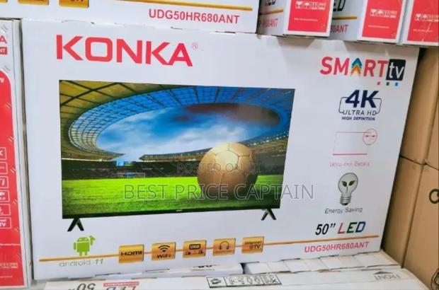 50 Inches Konka Smart Android 4 K Frameless Tv