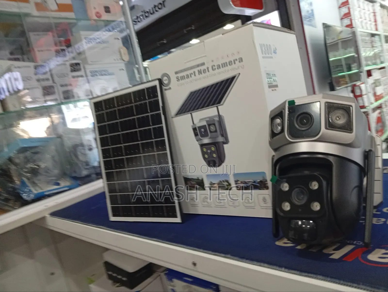 Best Quality Dual Lens 4g Smart Solar Camera