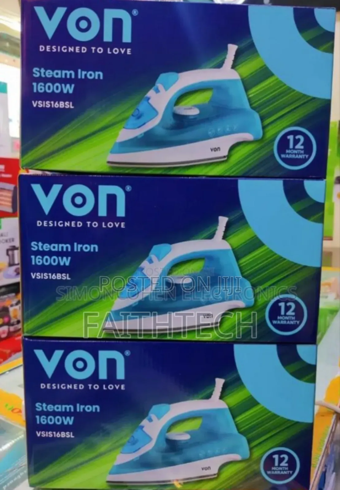 *Von Steam Iron