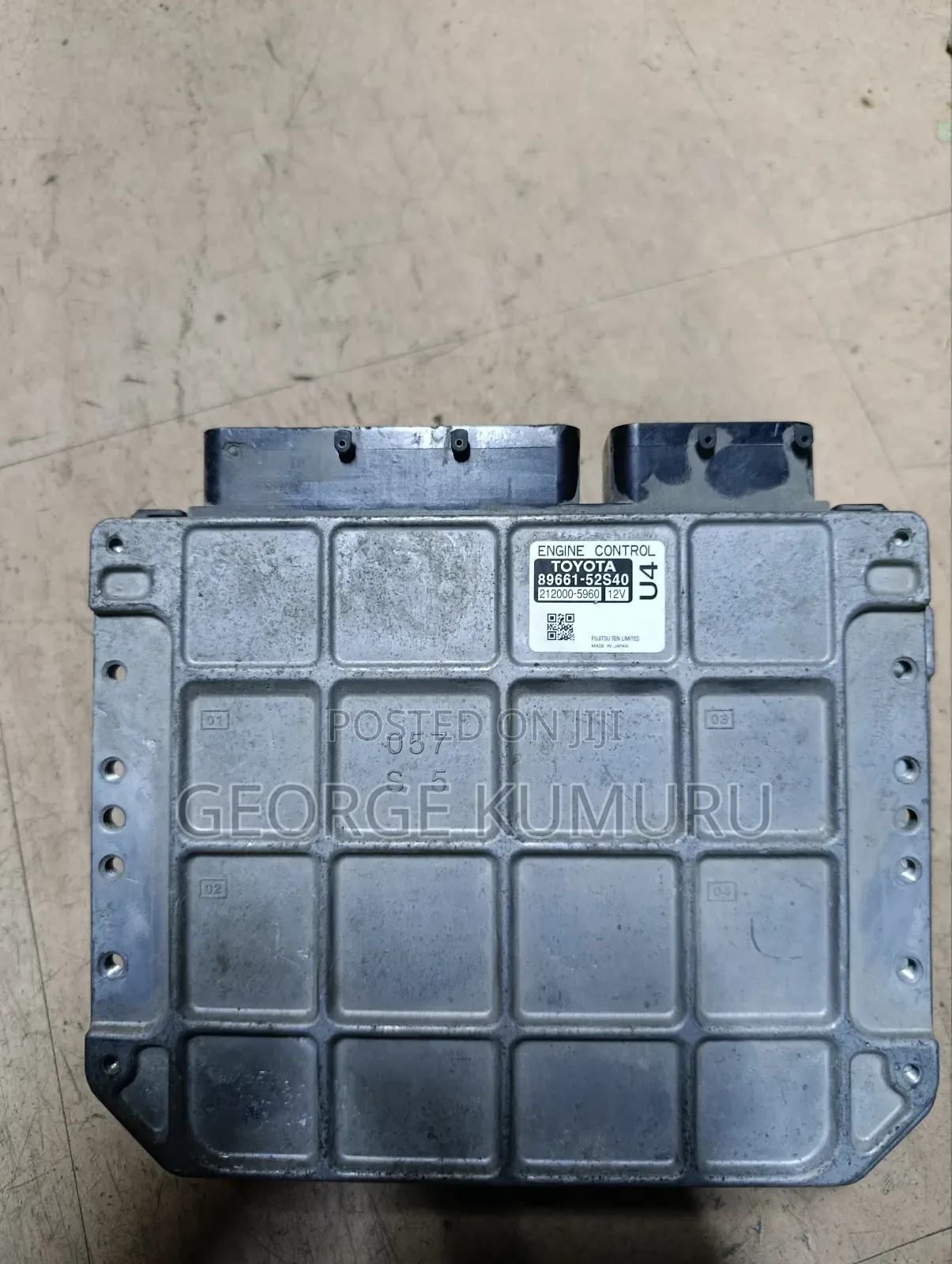 Engine Control Module Toyota Vitz