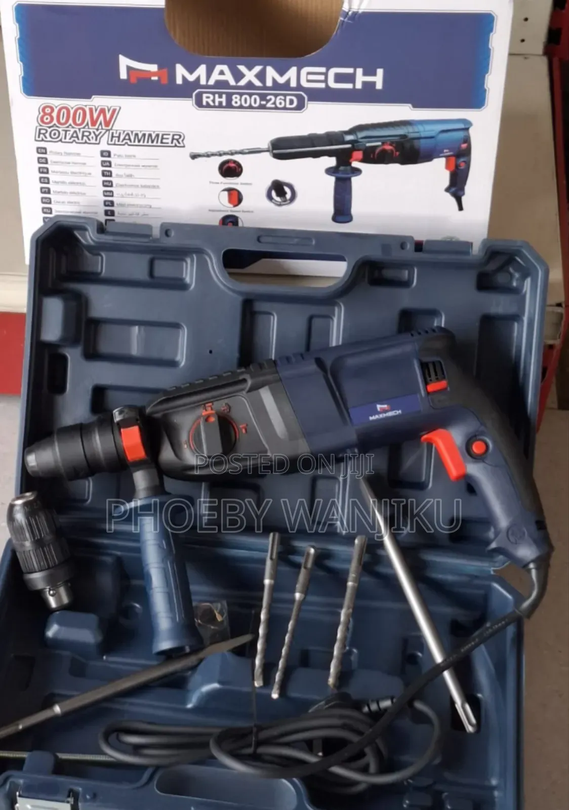 Double Chuck/Maxmech Double Chuck Rotary Hammer