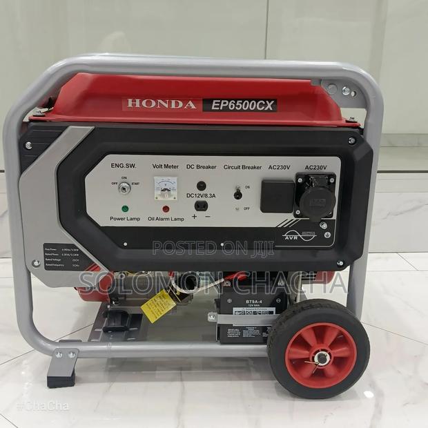 Honda Ep6500cx 6.9kva /5.5kw With Avr Gasoline Generators Portable