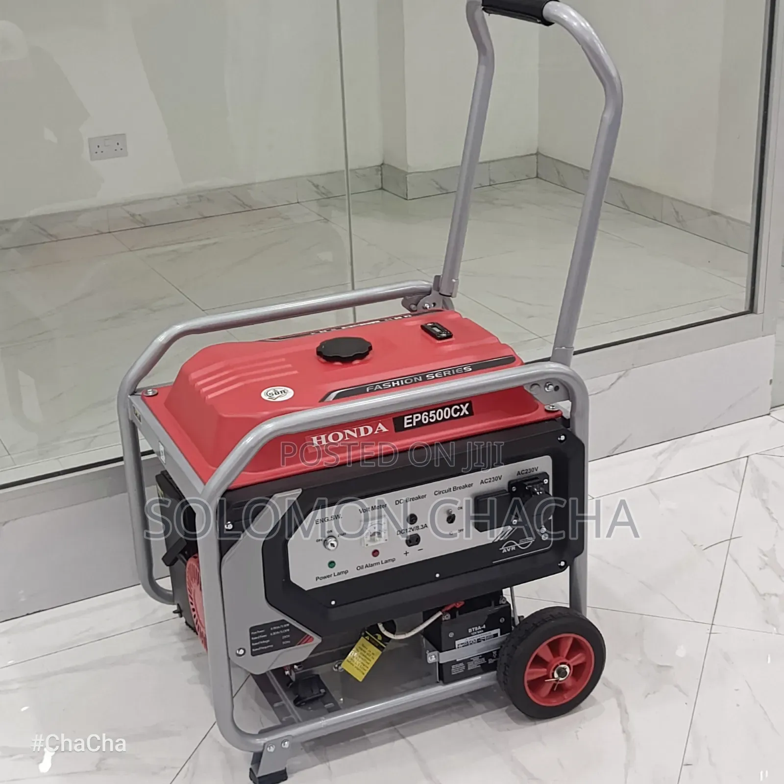 Honda Ep6500cx 6.9kva /5.5kw With Avr Gasoline Generators Portable