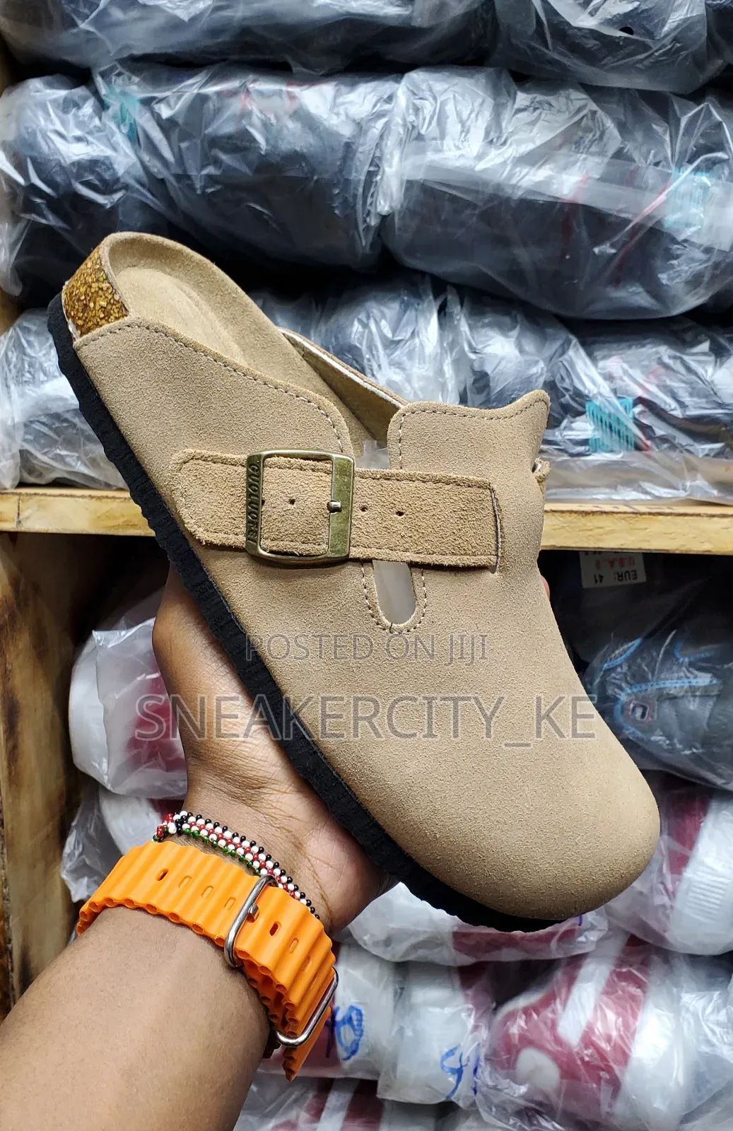 Men Leather Clogs