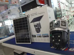 Simple to Install Dual Lens 4g Smart Solar Camera