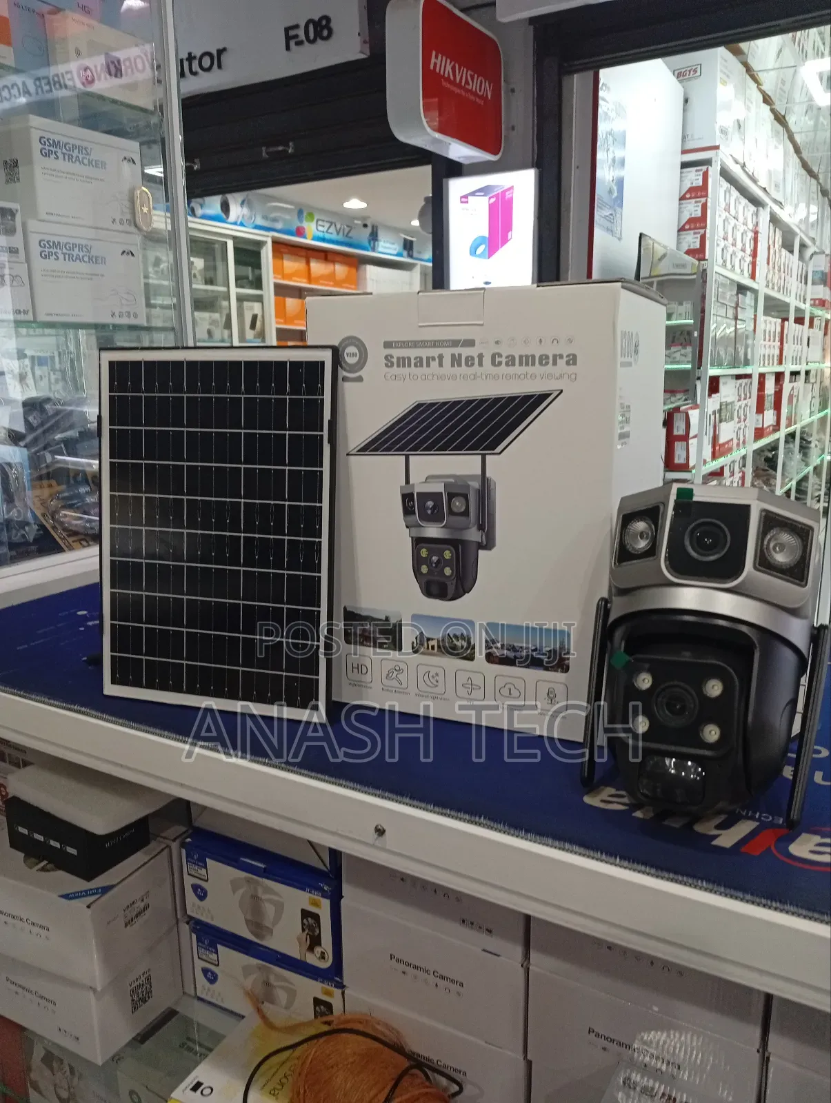 Unbeatable Wireless Security Dual Lens 4g V380 Solar -Camera