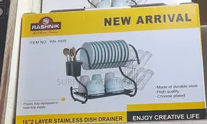 Rashnik 18′′ 2 Layer Dish Drainer