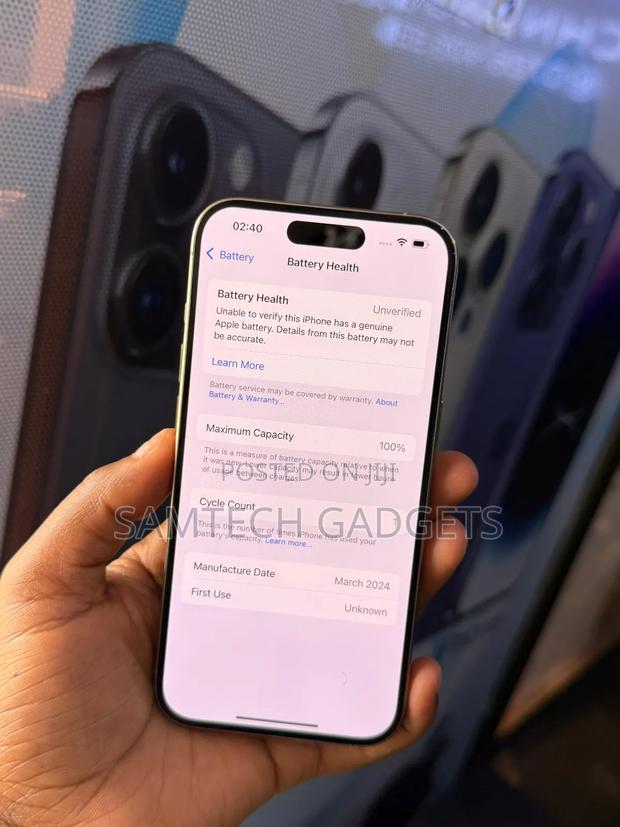 Apple iPhone 15 Pro 512 GB Silver - thumbnail 4