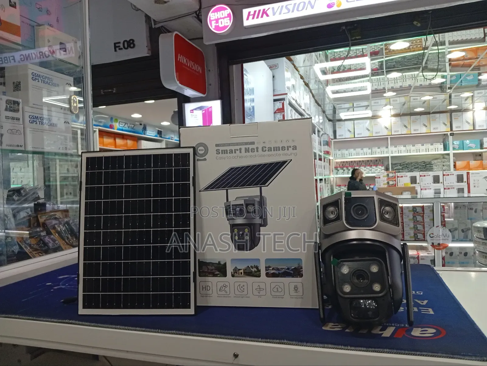 Specialised 4g PTZ Solar Sim Card Camera V380 Pro Dual Lens