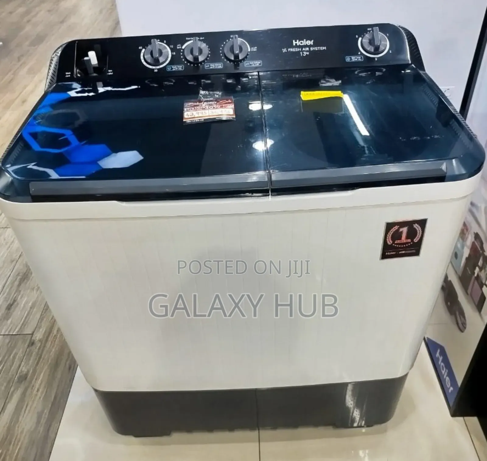 Haier 13kgs Twin Tub Semi Automatic Washing Machine