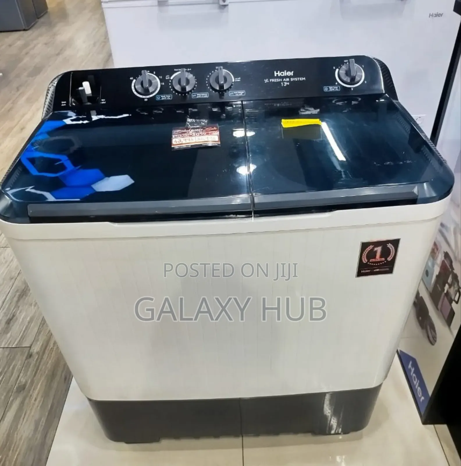 Haier 10kgs Twin Tub Semi Automatic Washing Machine