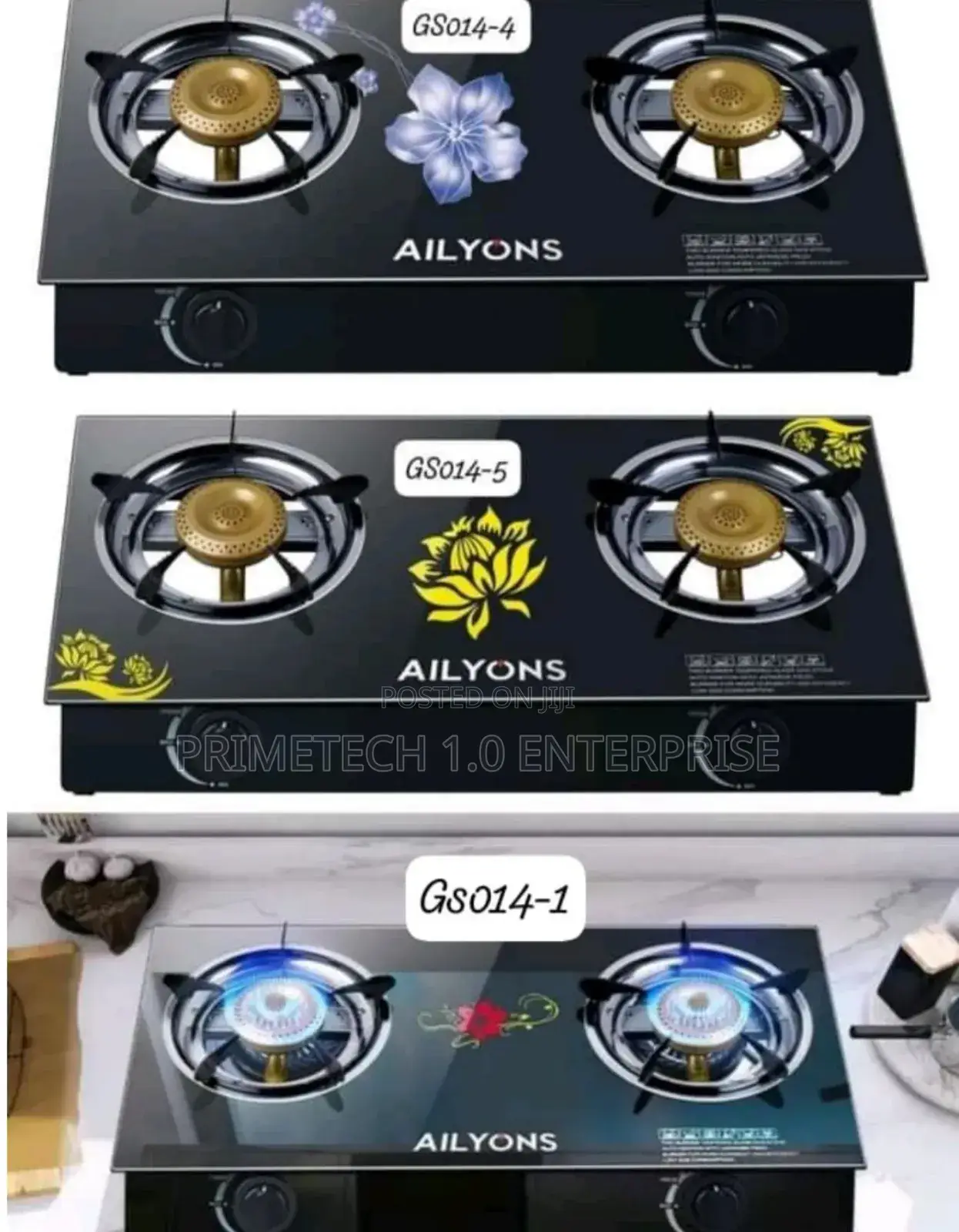 Ailyons Glass Top Cooker -Double