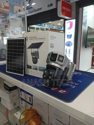 Inexpensive Dual Lens PTZ Solar Camera Accept All Sim Cards