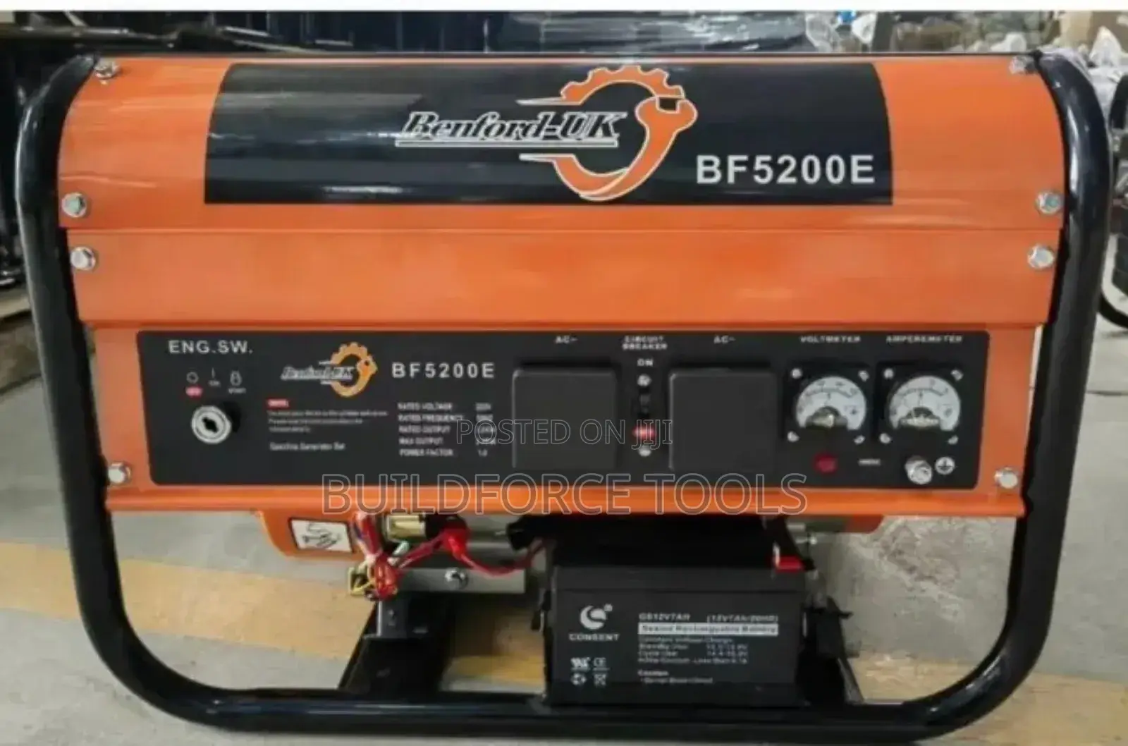 Best Quality Benford Uk 2.4kw Keystart Petrol Generator