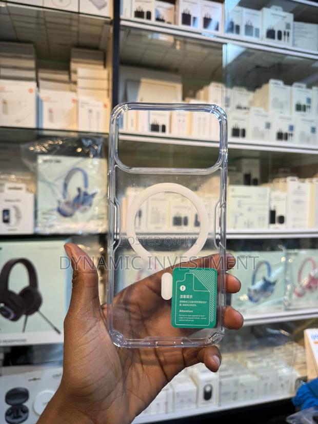 Apple iPhone 17 Pro Tpu Nilkin Clear Magsafe Shockproof Case - main view