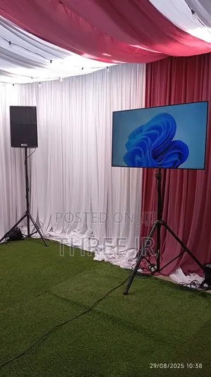 Tv Screens Hire During a Lunch Event