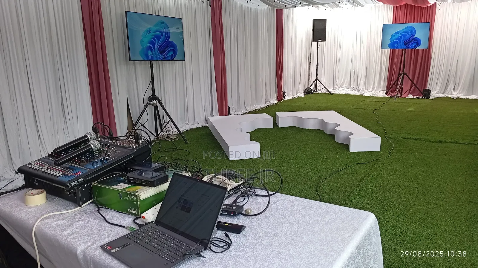 We Deliver Both Sound and Tv as a Package for Hire