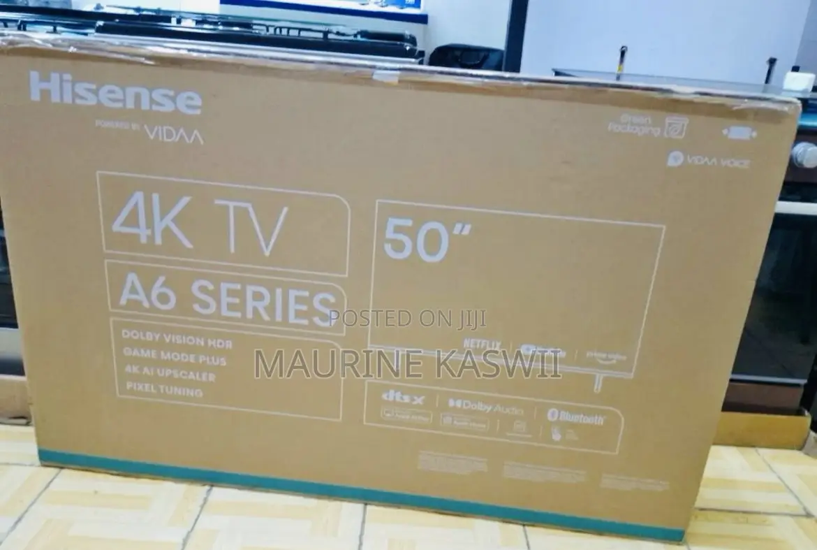 Hisense 50 Inch Smart Uhd Vida(2025 Offer