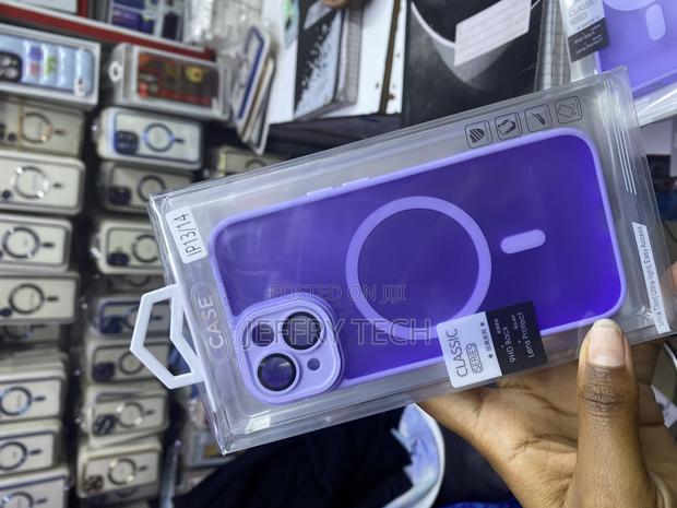 Ertyuuh Magnetic for iPhone 14 Case iPhone 13 Transluscent Case - thumbnail 3