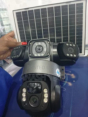 Specialised 4g Solar Quality V380 Pro Outdoor Tripple Lens