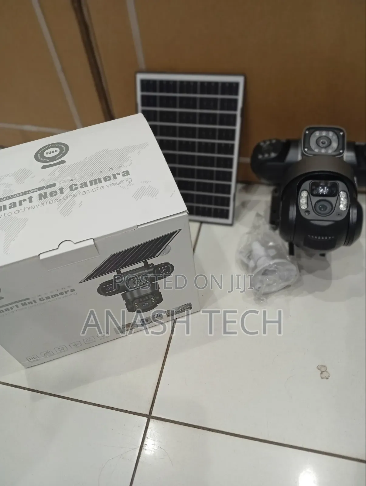 Inexpensive 4g Solar V380 Pro Outdoor Tripple Lens Weather Proof CCTV