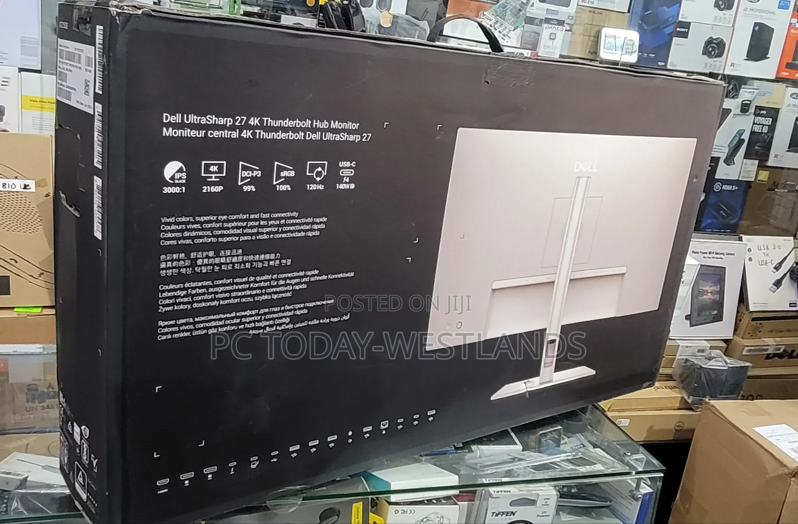 Dell Ultrasharp U2725qe 27 Inch 4kuhd Thunderbolt 4 Hub Monitor 120hz