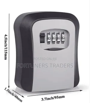 Full Metallic Key Lock Box