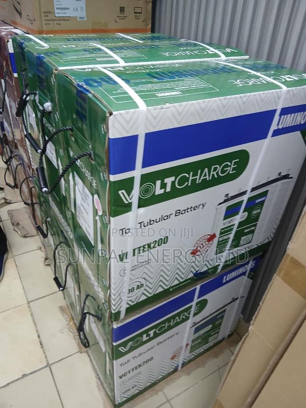 200ah Luminous Voltcharge Tall Tubular Battery