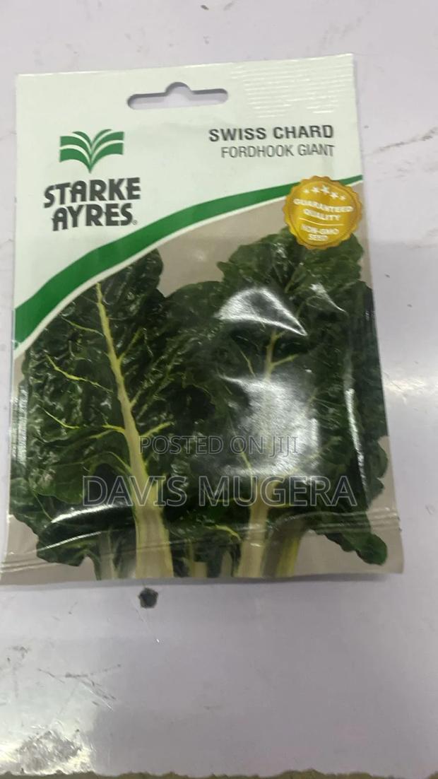 Starke Ayres Swiss Chard Fordhook Giant Seeds. - 10 Grams