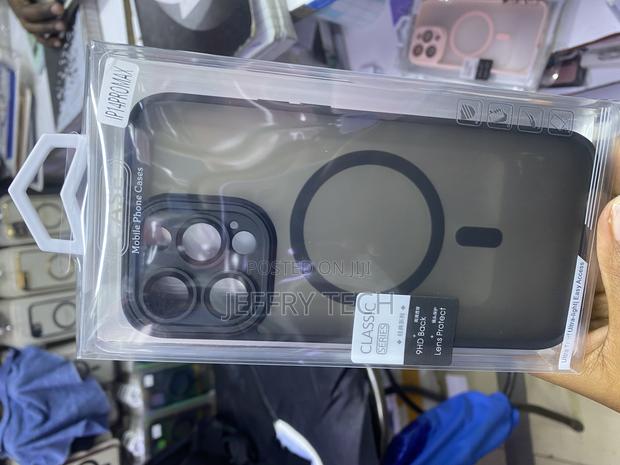 Qaaal Translucent Magnetic Matte Phone Case for iPhone 14 Pro Max - main view